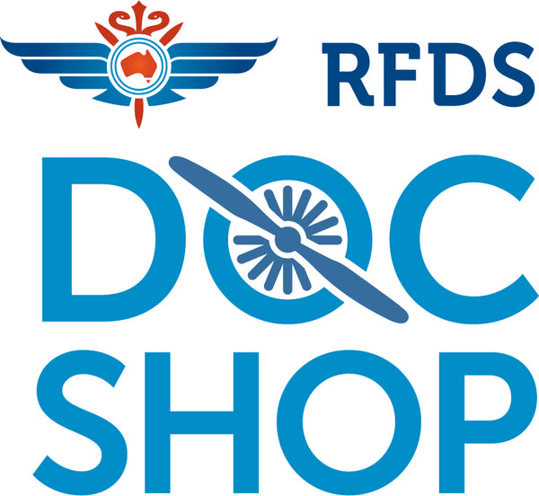 RFDS DocShop get fabulous merchandise from the RFDS. RFDS products, clothing, bags, hats, stationery.