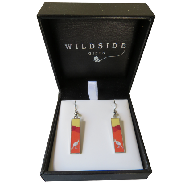 Earrings - Australian Fauna - Stainless Steel Drop