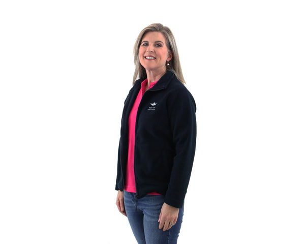 Women's Fleece Jacket - RFDS - Navy