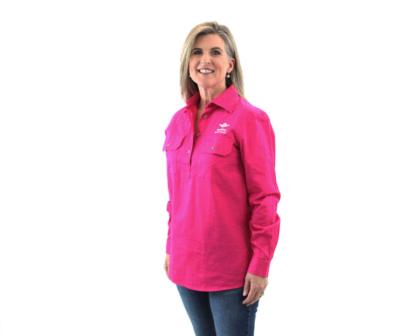 Women's Pilbara Shirt - RFDS - Closed Front