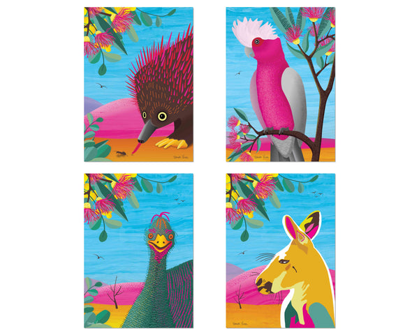 Brilliant Outback Greeting Cards - 8 Pack