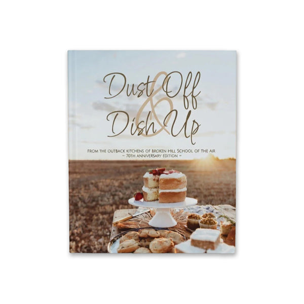 Book - Dust Off & Dish Up - School of the Air Cookbook