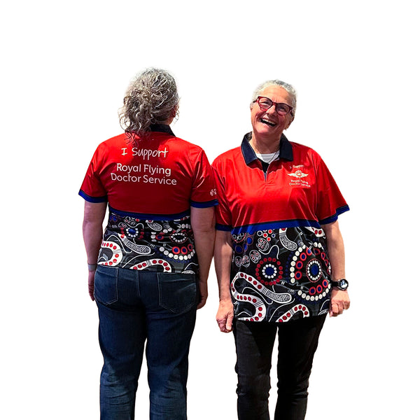 Unisex Polo - RFDS Indigenous Design