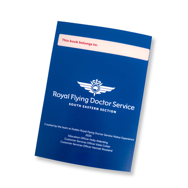 RFDS Kid's Activity Book with Pencils