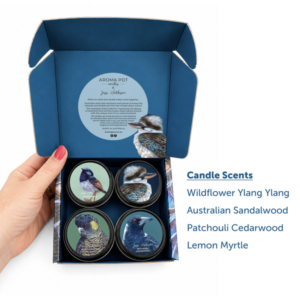 Aroma Pot - Candle Sample 4 Pack - Australian Artists