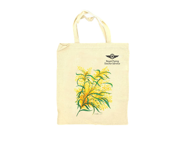 Bag - Calico - Golden Wattle