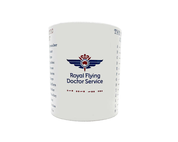 Mug - RFDS - Phonetic and Morse Alphabets