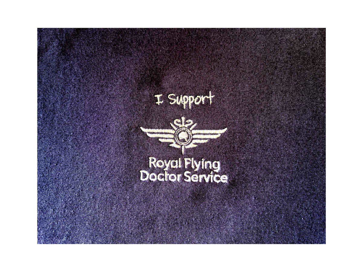 Men's Navy T-Shirt | Royal Flying Doctor Service | Australia’s most ...