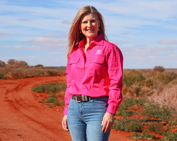 Women's Pilbara Shirt - RFDS - long sleeve