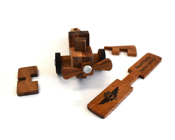 Puzzle Plane - RFDS - Wooden