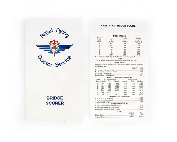 RFDS Bridge Scorer Pad